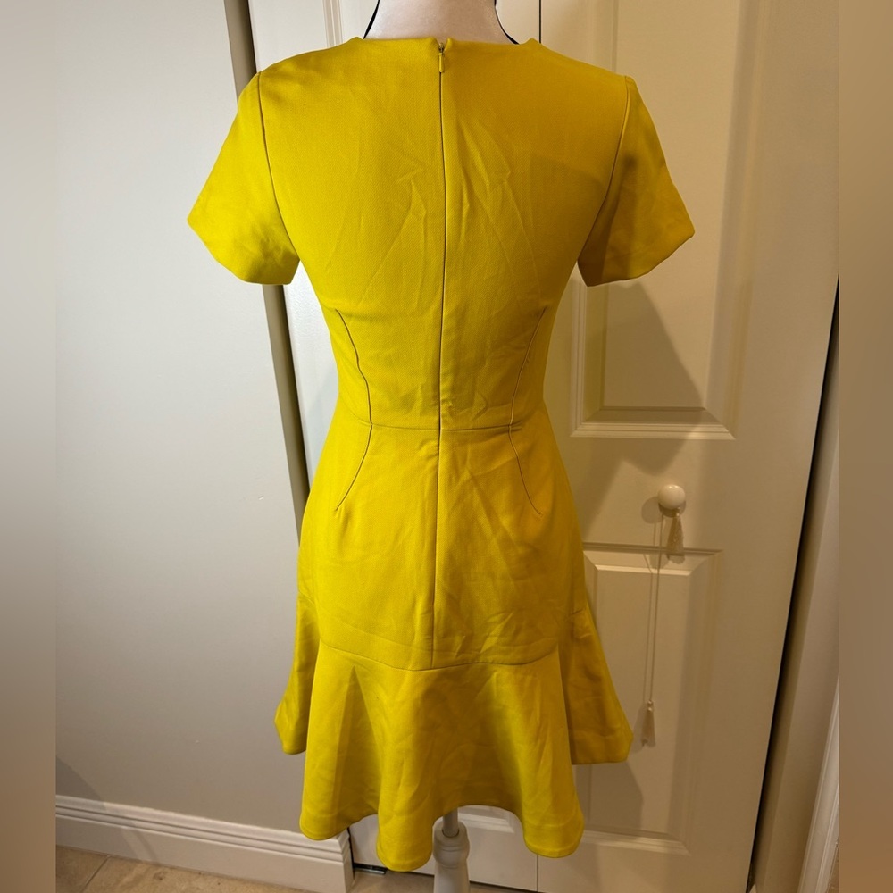 Banana Republic Sheath Yellow Midi Dress - Picture 6 of 7